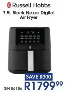 Hirsch's Russell Hobbs Black Nexus Digital Air Fryer offer