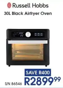 Hirsch's Russell Hobbs Black Airfryer Oven offer
