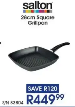 Hirsch's Salton Square Grillpan offer