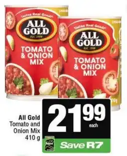 KwikSpar All Gold Tomato and Onion Mix offer