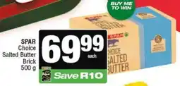 KwikSpar SPAR Choice Salted Butter Brick offer