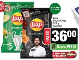 KwikSpar Lays Potato Chips Assorted offer