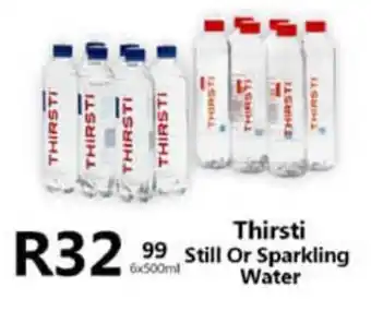 Take 'n Pay Thirsti Still Or Sparkling Water offer