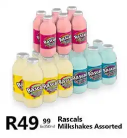 Take 'n Pay Rascals Milkshakes Assorted offer