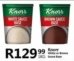 Take 'n Pay Knorr White or Brown Sauce Base offer