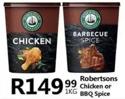 Take 'n Pay Robertsons Chicken or BBQ Spice offer