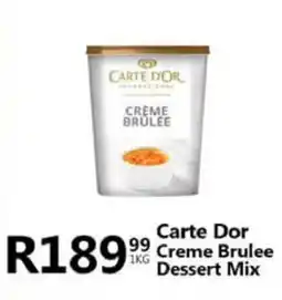 Take 'n Pay Carte Dor Creme Brulee Dessert Mix offer