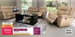 Bradlows Trent MK2 3 Action Reclining Lounge Suite offer