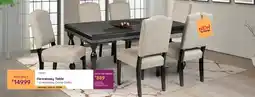 Bradlows Hennessey Table + Hennessey Dining Chairs offer