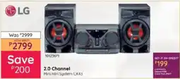 Bradlows LG 2.0 Channel Mini HiHi System CK45 offer
