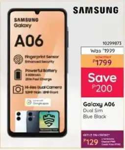 Bradlows Samsung Galaxy A06 offer