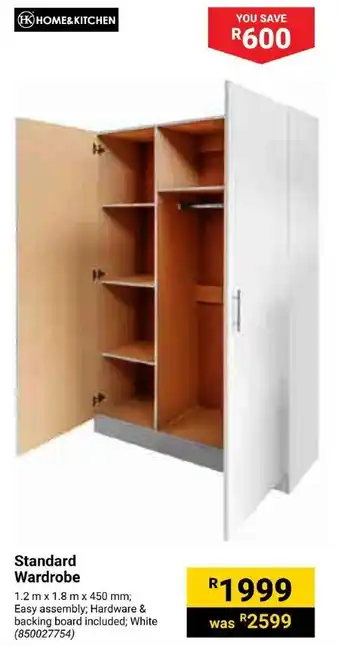 Home&Kitchen Standard Wardrobe