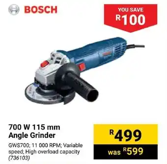 Builders Trade Depot BOSCH 700 W Angle Grinder offer