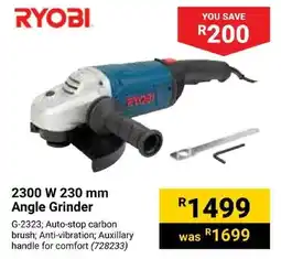 Builders Trade Depot RYOBI 2300 W Angle Grinder offer