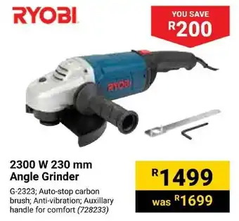 Builders Trade Depot RYOBI 2300 W Angle Grinder offer