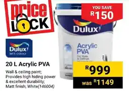 Builders Trade Depot Dulux Acrylic PVA offer