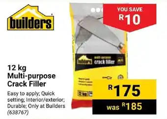 Builders Trade Depot Builders Multi-purpose Crack Filler offer