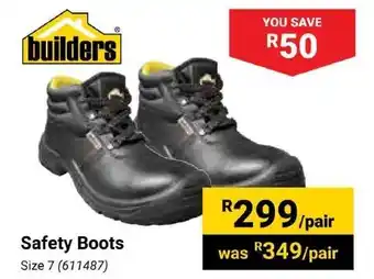 Builders Trade Depot Builders Safety Boots offer