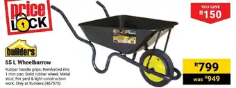 Builders Trade Depot Builders Wheelbarrow offer