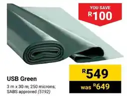 Builders Trade Depot USB Green offer