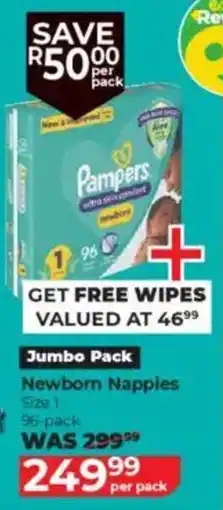 Baby City Pampers Newborn Nappies offer