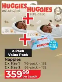 Baby City Huggies Extra Care Nappies offer