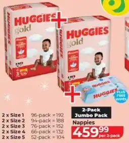 Baby City Huggies Jumbo Pack Nappies offer
