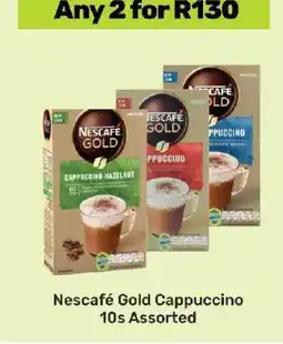Game Nescafé Gold Cappuccino 10s Assorted offer