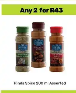 Game Hinds Spice 200 ml Assorted offer