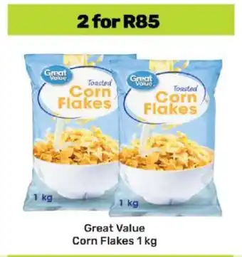 Game Great Value Corn Flakes 1 kg offer