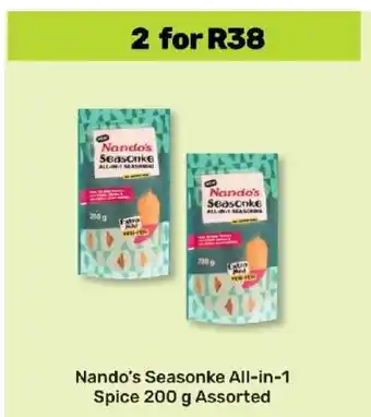 Game Nando’s Seasonke All-in-1 Spice 200 g Assorted offer