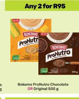 Game Bokomo ProNutro Chocolate OR Original 500 g offer