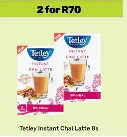 Game Tetley Instant Chai Latte 8s offer