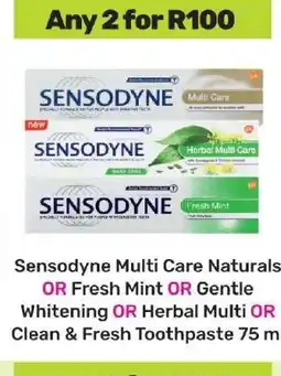 Game SENSODYNE TOOTHPASTE offer