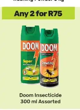 Game Doom Insecticide 300 ml Assorted offer