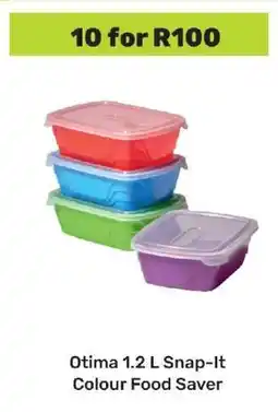 Game Otima 1.2 L Snap-It Colour Food Saver offer