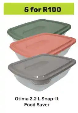 Game Otima 2.2 L Snap-It Food Saver offer