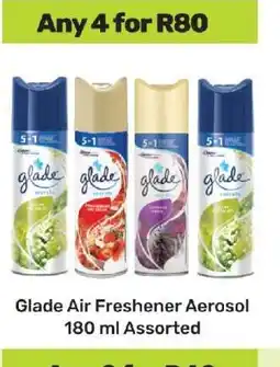 Game Glade Air Freshener Aerosol 180 ml Assorted offer
