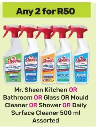 Game Mr. Sheen Cleaners offer