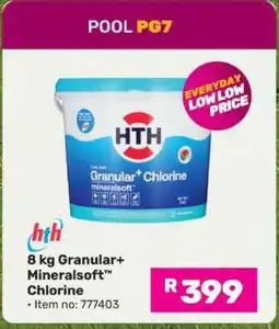 Game 8 kg Granular+ Mineralsoft Chlorine offer