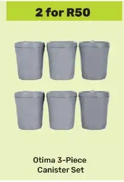 Game Otima 3-Piece Canister Set offer