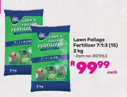 Game Lawn Foliage Fertilizer 7:1:3 (15) 2 kg offer