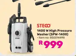 Game STECO 1400 W High Pressure Washer (SPW-1400) offer