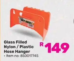Game Glass Filled Nylon / Plastic Hose Hanger offer