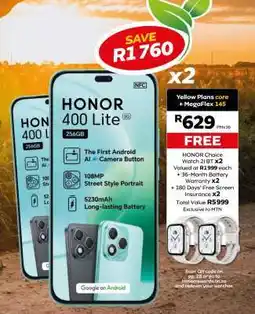 MTN HONOR 400 Lite 5G offer