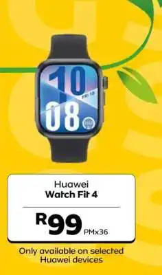 MTN Huawei Watch Fit 4 offer