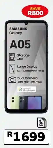 MTN Samsung Galaxy A05 offer