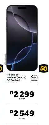 MTN iPhone 16 Pro Max (256GB) offer
