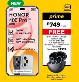 MTN HONOR 400 Pro offer
