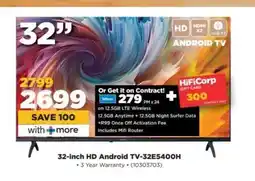 HiFi Corp 32-inch HD Android TV-32E5400H offer
